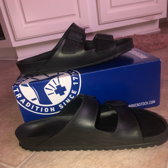 birkenstock arizona essentials eva black